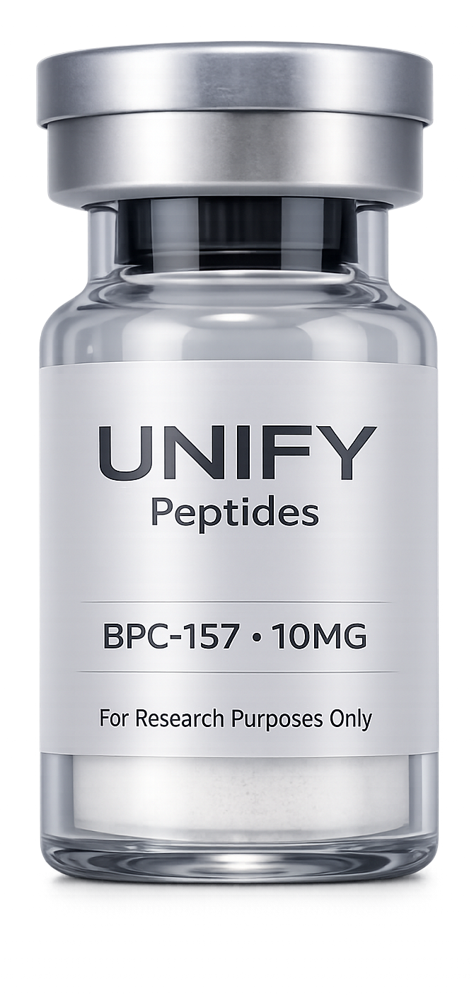UNIFY BPC 157 research peptide vial