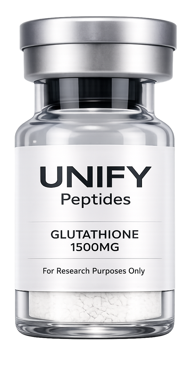 UNIFY Glutathione research peptide vial