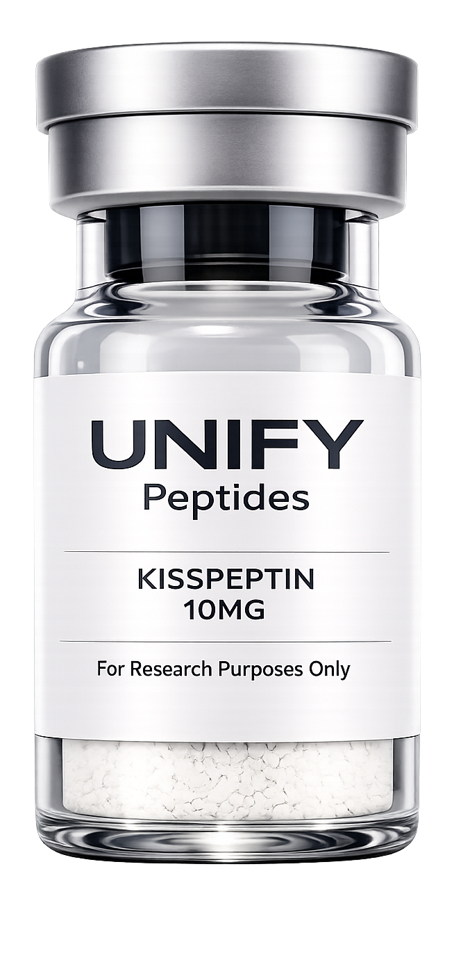 UNIFY Kisspeptin research peptide vial