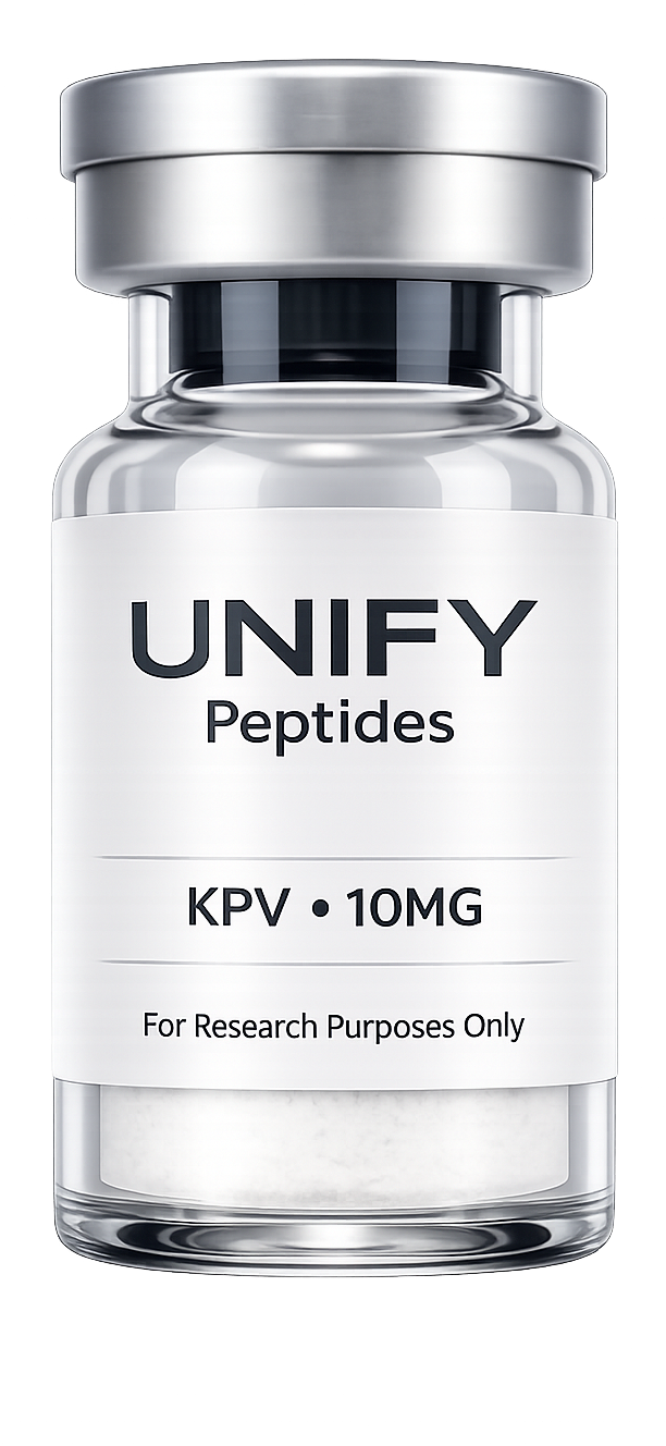 UNIFY KPV research peptide vial