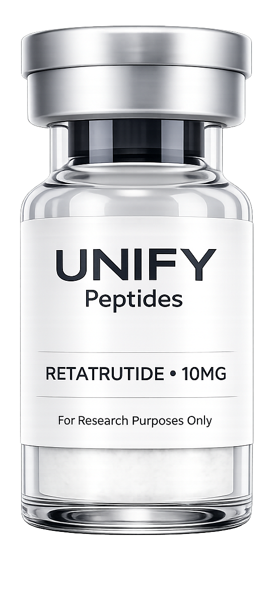 UNIFY RETATRUTIDE research peptide vial